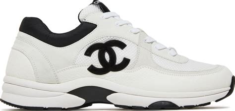 chanel neon sneakers 2020|Chanel black and white sneakers.